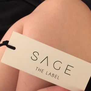 Satin black jumpsuit